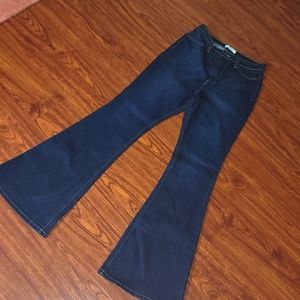 Womens Flare Leg Jeans